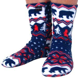 🆑Polar Feet Adult Socks - Polar Bear Regular Sole
